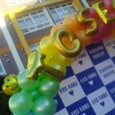 토성초등학교 병설유치원 | 현수막졸업식포토존 스마일학사모풍선기둥 토성초등학교 병설유치원졸업식 포토존풍선장식 이벤트하우스