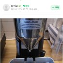 메져 그라인더 원두 받침대. #가루날림 #원두날림 #커피머신청소 #그라인더받침대 #그라인더매트 이미지