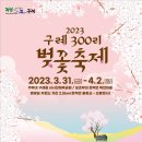 [올마이스] 2023 구례 300리 벚꽃축제 이미지