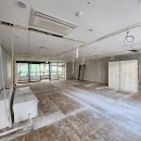 구래동 미술학원 인테리어 | 가벽·폴딩도어·도배·데코타일 시공 후기