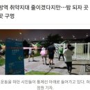 밤 되자 통제 못한 한강공원 통제선…선 넘어가 음식 먹었다 이미지