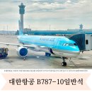 969 | 대한항공 B787-10 프라하 직항 KE969 일반석 간격&amp;기내식, 간식 후기