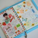 칼라퍼플 | 초보다꾸러의 a5 6공 다이어리 내돈내산 구매후기 - 포토카드 바인더, 속지, 커버