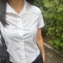 오피스라인 | 여성 반팔 셔츠 추천, 모나코포아즈 오블롱 라인 셔츠로 연출하는 고급스러운 셔츠 오피스룩 후기