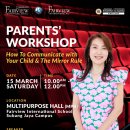 Parents&#39; Workshop 15 March (Saturday) 2025 이미지