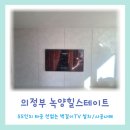 의정부녹양동물약국 | 의정부 녹양힐스테이트 TV설치 후기｜매립벽 55인치 타공 + 75인치 티비 선정리 깔끔해진 거실 짱 🙌