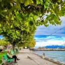 레만 | 한 달 살기 DAY 27] [스위스 제네바 근교 여행] 니옹 당일치기 코스 – 니옹 성 &amp; 레만 호수 산책 후기