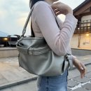 탑스퀘어 | 직장인가방 추천 카반 스퀘어 가죽 레더 탑핸들 버클 숄더백 후기 (아이패드가방 / 대학생가방 / Y2K가방)