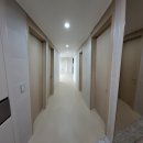 [ 사하라라이트 DB1024 ] 부산 해운대 경동리인뷰1차 84A타입 거실벽전체 동화디자인월시공