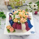 꽃품은 설기 이미지