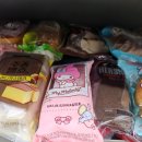 씨유 자양이튼점 | CU편의점 씨유 연세우유초코생크림빵후기 마이멜로디빵 짱구과자 스티커 뚝섬한강공원