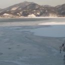 김선일화실 한국의 자연 겨울 한강 설경 34 이미지