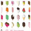 아이스크림에 빠지다 이미지