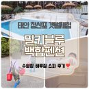 태안 밀키블루 펜션 스파 수영장 백합펜션 청포대 해루질 갯벌도구 무료 후기