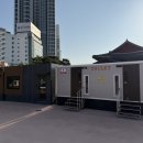 안강시장 화장실 2동 화장실 | 울산 태화루 스카이워크 이동식화장실 2동 장기임대 사례