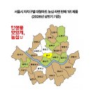농심에서 공개한 "서울 농심 라면 인기 지도" 이미지