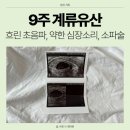 호산한의원 | [9주 계류유산] 흐린 초음파, 약한 심장소리, 호산여성병원 소파술 후기