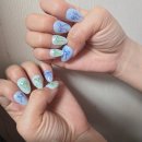 네일디자인연구소 | 예쁜팁연구소 리본네일 후기 ㅣ 겨울네일로 딱 유지력좋은 수제네일팁