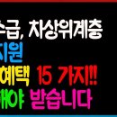 기초수급자, 차상위계층 정부지원 새루운 추가혜택 15가지! 신청해야 받습니다. 이미지