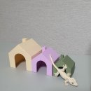 굴뚝집 | 크레스티드게코 도마뱀 용품 드래곤브리딩센터 3D 굴뚝집 은신처 후기