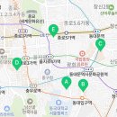 저동 시장 골목 이미지