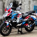 BMW R1300GSA 어드벤처 no.7-2.M 컨셉 풀데칼 제작 후기 및 디자인 컨셉 소개