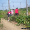 빨간 시골집 이미지