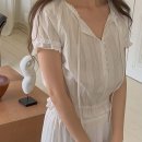 미엘 에포크셔링반팔블라우스 이미지