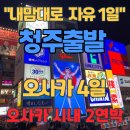 청주출발 오사카 3박4일｜하루는 내 마음대로! 자유일정 포함 청주공항에서 오사카·교토 여행
