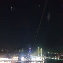 해상공원 분수대 위 | 여수 야경 오션뷰 해상케이블카 탑승 후기