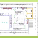 [왕갈비집]주방도면/주방설비 내역 이미지