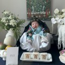 백일에너지 | 집에서 셀프 백일사진 후기👶🏻🫧