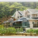 물안개피는 강가펜션 이미지