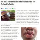 [성병 사진주의!!]성병걸린 정액 묻어있는 맥도날드 햄버거 먹은 여자.jpg 이미지