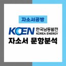 영흥자동차써비스 | [공기업 채용] 2026년 한국남동발전 체험형 인턴 자소서 문항분석(~26.7.28)