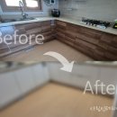 감계아내1차아파트경로당 | 창원 인테리어필름 북면 덕산아내아파트 시트지 리폼 시공