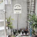 힐링하우스 | 전포 감성카페 누하우스 _ 우베라떼 딸기 케이크 힐링 후기 ෆ