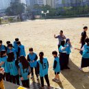 SMPN19와 율곡중학교의 국제교류 투투볼 경기 이미지