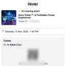 forest | info 7. 밴쿠버 Harry Potter: A Forbidden Forest 전시 후기