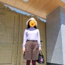 (주)프롬제인 | 보라 스타킹 폴햄 연보라 니트 세인트 새틴 메리제인 슈즈 민티즈 크로커 토트백 봄패션스타일 코디 예배룩