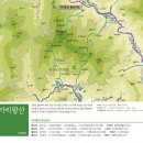 가리왕산 등산로 전경-①(장목구이계곡:장목구이계곡입구~임도갈림길~가리왕산 상봉 구간, 가리왕산 등산지도, 등산코스 포함) 이미지