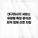 명심안마원 | 대구마사지 서비스 유형별 특징 분석과 최적 업체 선정 지침