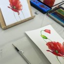 예쁜 꽃그리기(보테니컬아트) 이미지