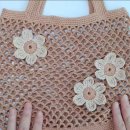 여름감성 코바늘 네트백 이미지