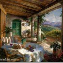 포도가 있는 풍경 이미지