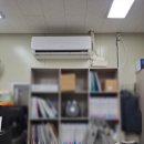 신바람마트 - 성북구 | [청주 에어컨] 대형마트 사무실 캐리어 12평 인버터 벽걸이 냉난방기 야간 교체 설치 후기