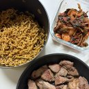 마리숯불닭발 | 저녁 메뉴 추천 : 기생충정식 부대찌개 불볶음면 호식이두마리치킨 본스 숯불 닭발 주먹밥 내돈내산