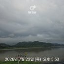 오늘은 댐방류가 많다고 이미지