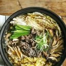 불고기전골 레시피 소불고기 전골 소고기 버섯전골 레시피 버섯불고기전골 이미지