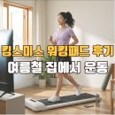 킹비TV | 킹스미스 워킹패드 C2 1달 후기 – 접이식 런닝머신, 여름철 홈트 고민 끝!